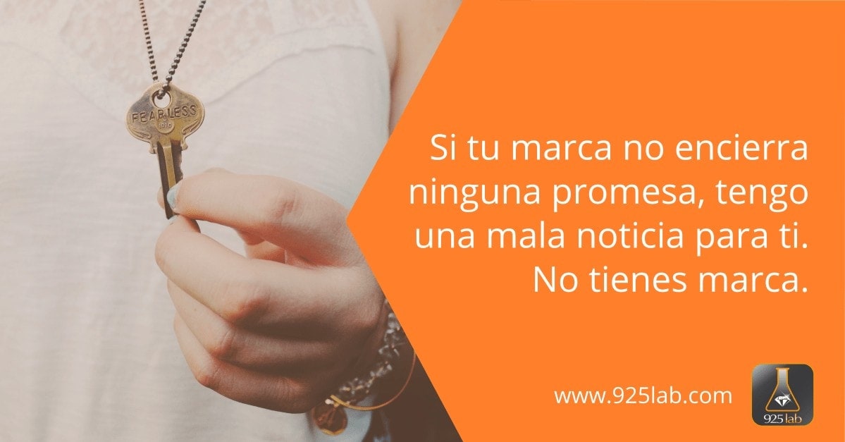 Promesas de marca en el sector de la joyería