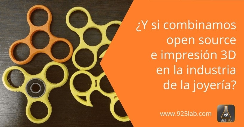 Open source impresoras 3D joyería - 925lab