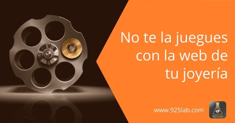 Mantenimiento de páginas web de joyería