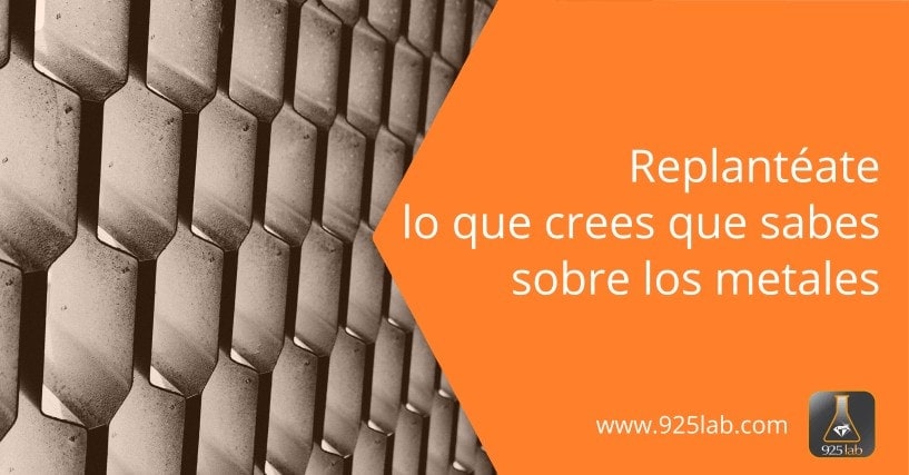 Supermetales e impresión 3D de joyería