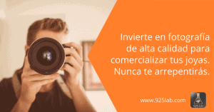 Fotografía profesional joyería