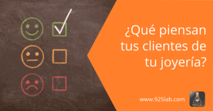 Cómo hacer una encuesta de satisfacción del cliente en el sector joyero
