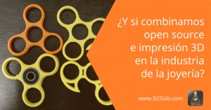 Open source impresoras 3D joyería - 925lab
