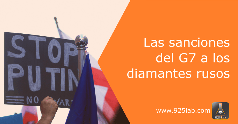 925lab - Sanciones G7 a diamantes rusos 2024