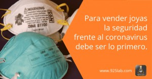 Seguridad frente al coronavirus en el comercio de joyas - 925lab