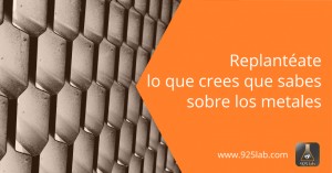 Supermetales e impresión 3D de joyería