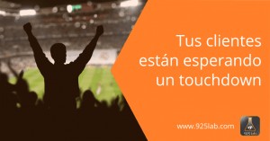 Tus clientes no quieren joyas, sino un touchdown