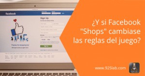 Facebook shops para comercializar joyas - 925lab