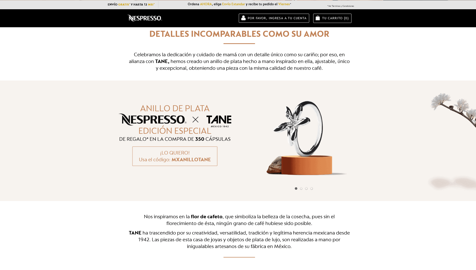 Tane Mexico 1942 - Nespresso x Tane